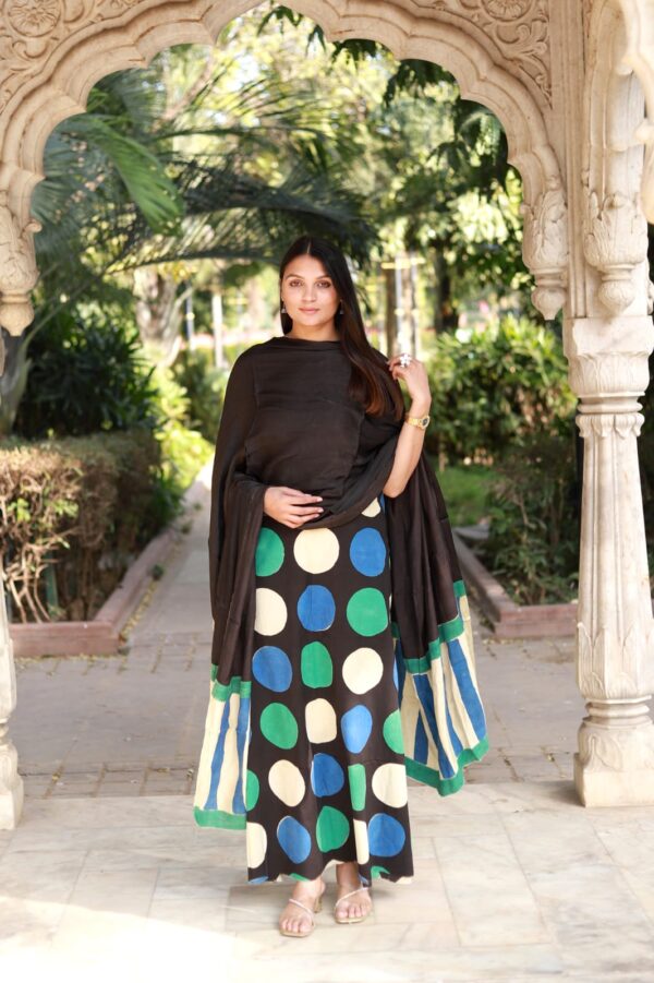 BB  Blocks Modal silk suits material - Image 24
