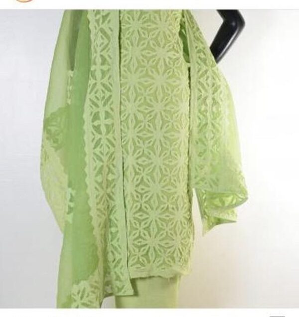 Applique Cotton Suits Material Handmade - Image 15