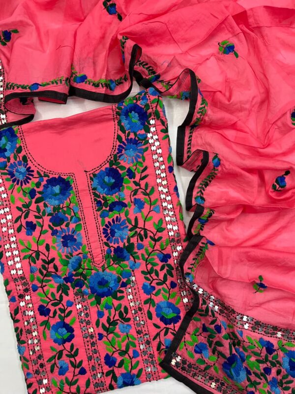Phulkari Suits- Hand Embroidery - Image 2