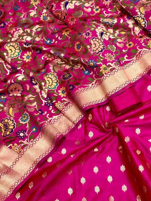 Exclusive Banarasi Unstitched Salwar Suits Dupatta