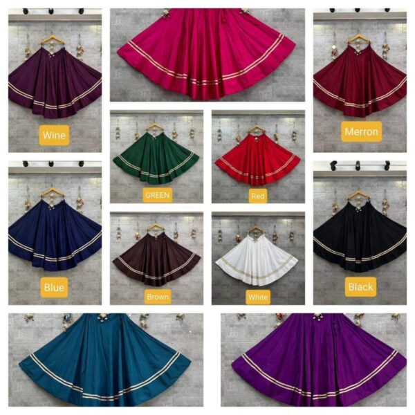 Lehenga/Skirt-Dupatta Combo - Image 45