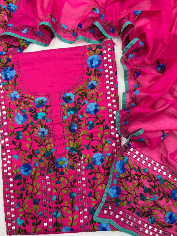 Phulkari Suits- Hand Embroidery - Image 14