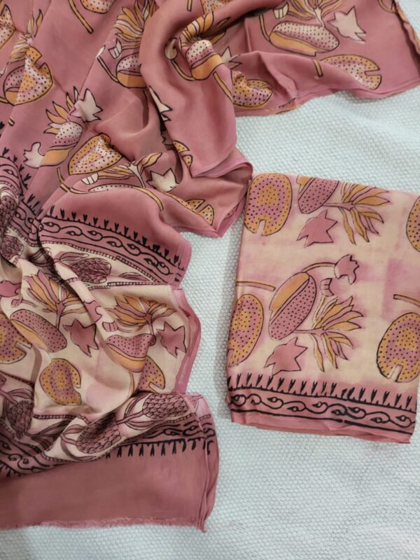BB Modal Silk suit material - Image 3