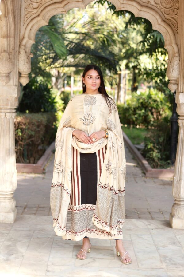 BB  Blocks Modal silk suits material - Image 19