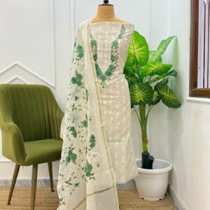 Exclusive Banarasi white collection