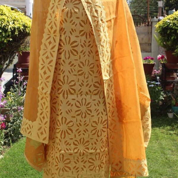 Applique Cotton Suits Material Handmade - Image 19