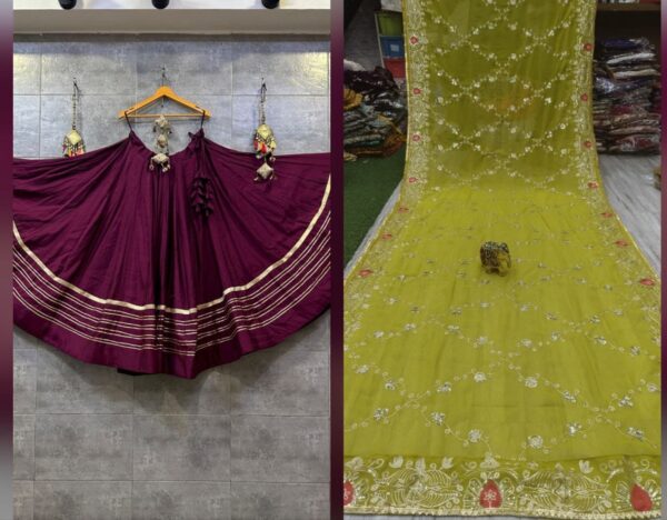 Lehenga/Skirt-Dupatta Combo - Image 13