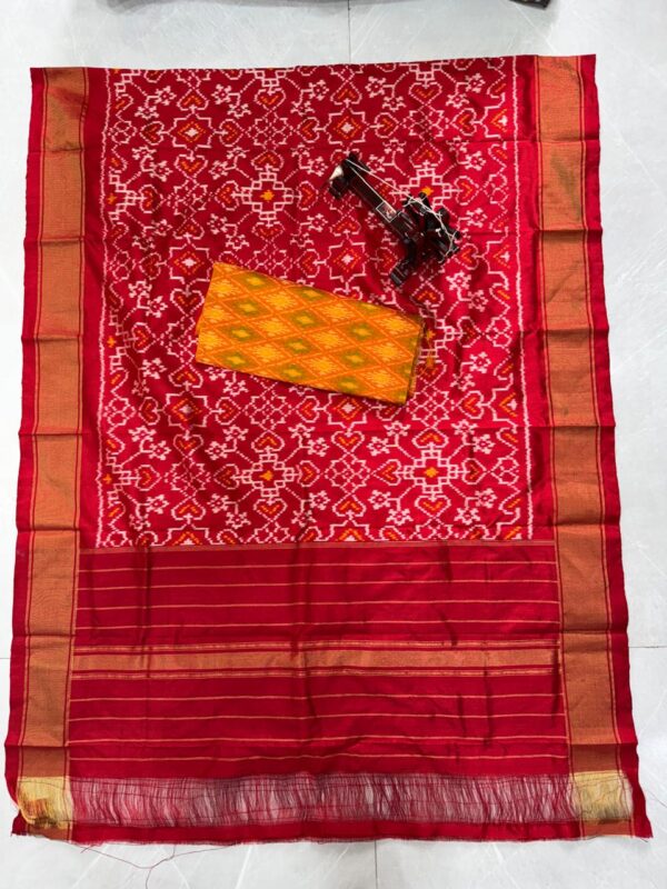 Pochampally 2 pcs  silk suits - Image 6