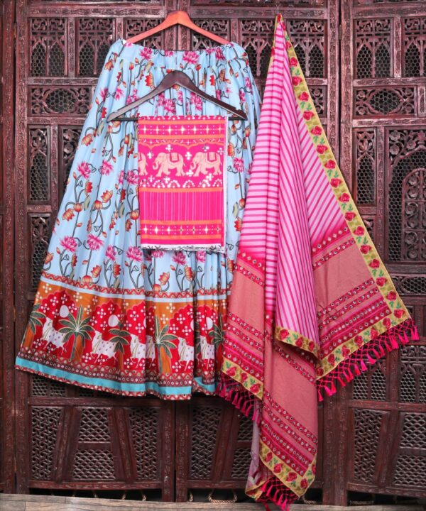 Lehenga/Skirt-Dupatta Combo - Image 10