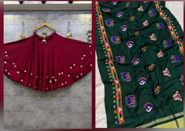 Lehenga/Skirt-Dupatta Combo - Image 15