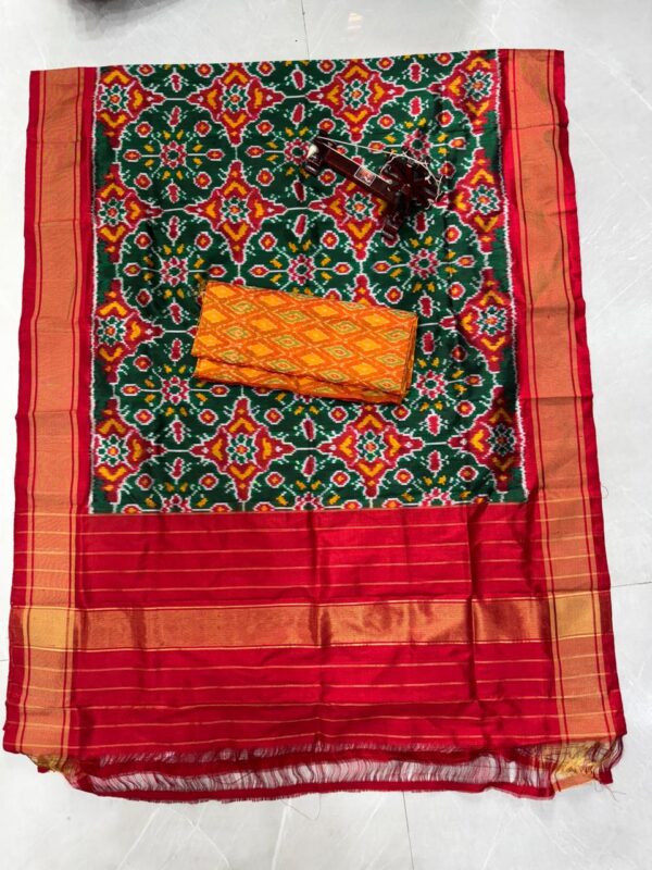 Pochampally 2 pcs  silk suits - Image 5