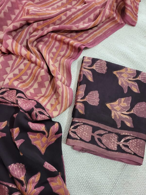 BB Modal Silk suit material - Image 13