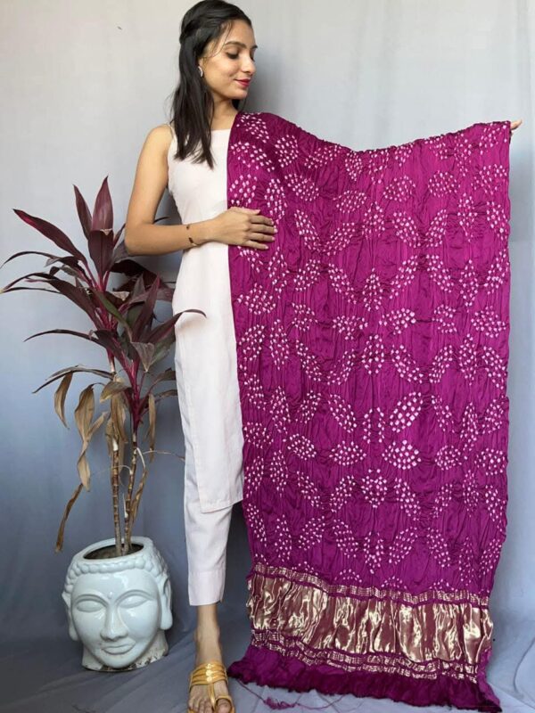 Modal silk dupatta - Image 10