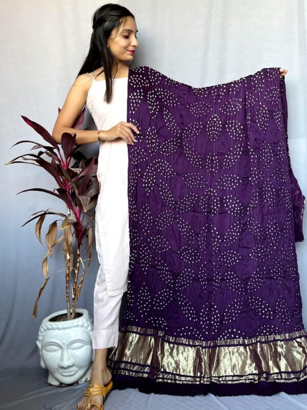 Modal silk dupatta - Image 11