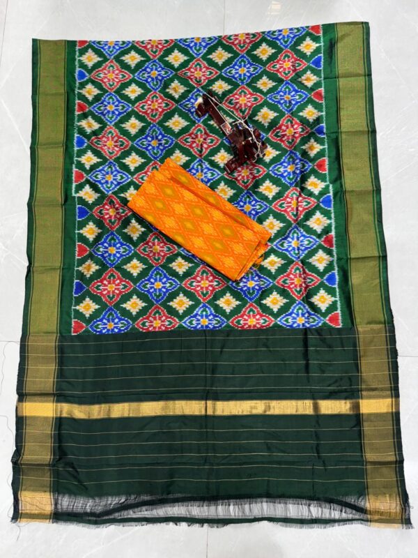 Pochampally 2 pcs  silk suits - Image 4
