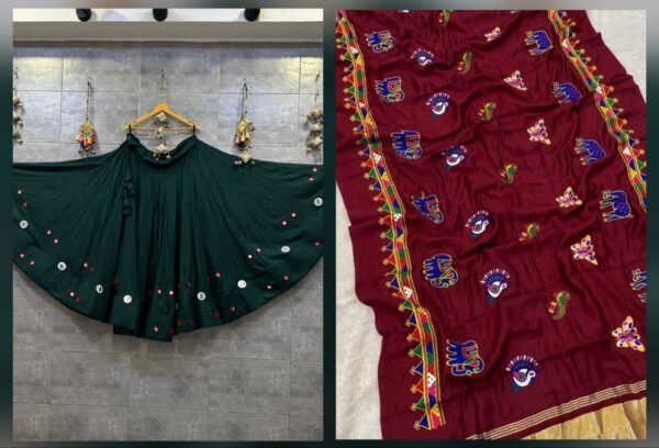 Lehenga/Skirt-Dupatta Combo - Image 27
