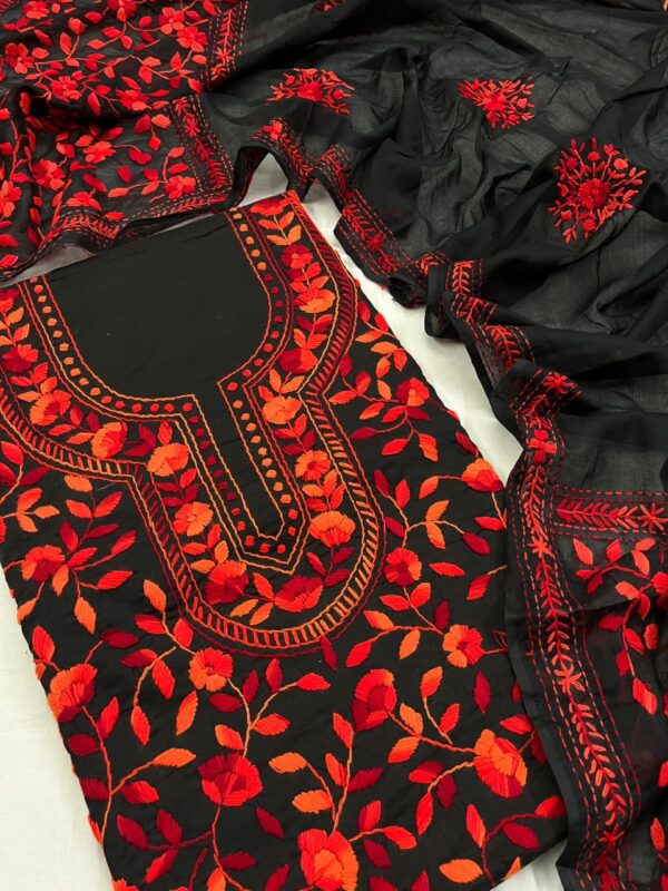 Phulkari Suits- Hand Embroidery - Image 9