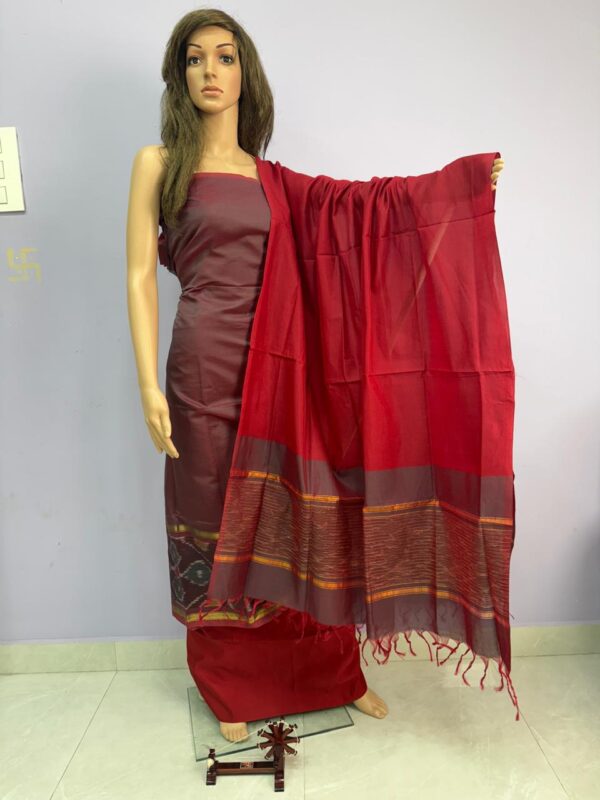 Pochampally Ikkat Handloom Suits - Image 5