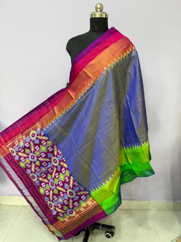 Pochampally Handloom Silk Dupatta/Stole - Image 21
